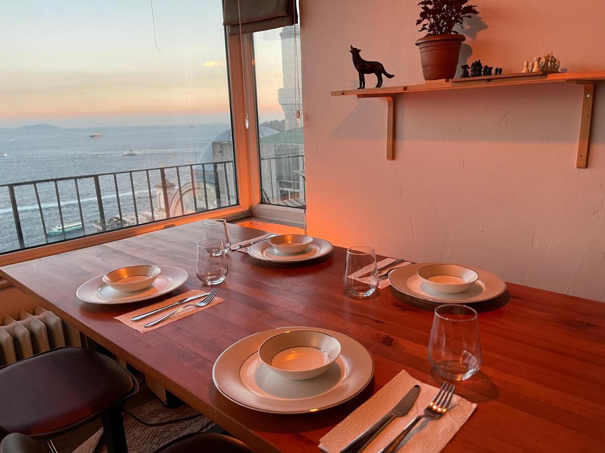 Art Loft , 270* Full Sea View In Cihangir Daire İstanbul Dış mekan fotoğraf