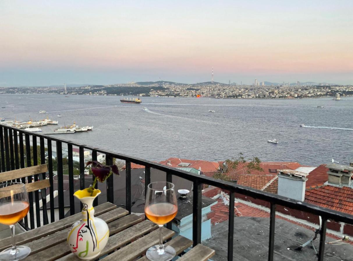 Art Loft , 270* Full Sea View In Cihangir Daire İstanbul Dış mekan fotoğraf